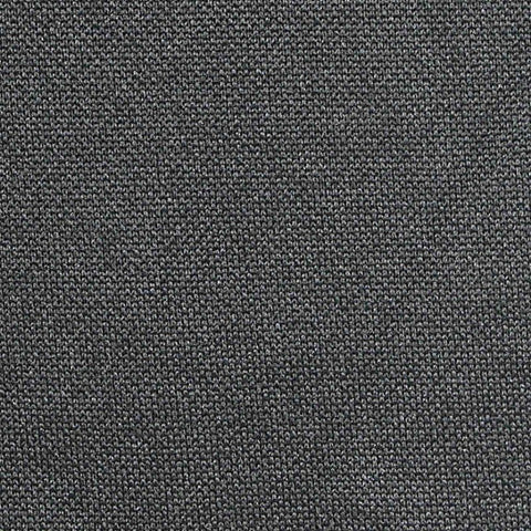 Dark Grey Marl Interlock Knit, Polyester, 220 gsm, 185 cm