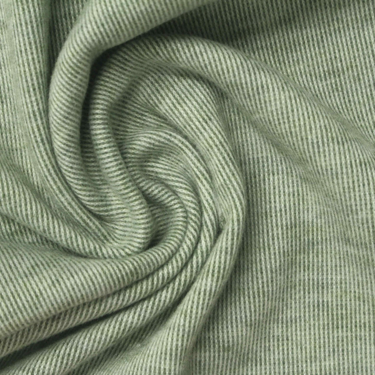 Polyester Stretch Interlock Knit Fabric, 280 gsm, 185 cm — Green