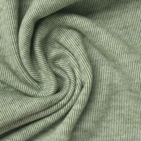 Polyester Stretch Interlock Knit Fabric, 280 gsm, 185 cm — Green