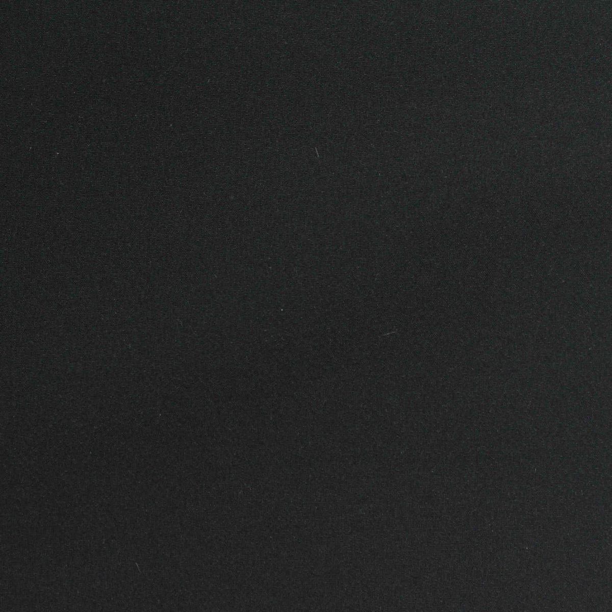 Polyester Stretch Knit Fabric, 190 gsm, 150 cm — Black