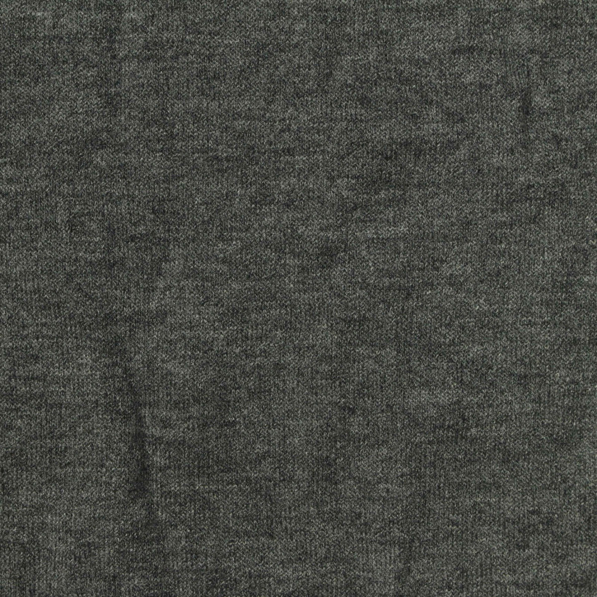 Dark Grey Heathered-Marl Jersey Knit, Poly-Viscose, 140 gsm