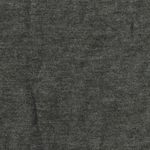 Dark Grey Heathered-Marl Jersey Knit, Poly-Viscose, 140 gsm