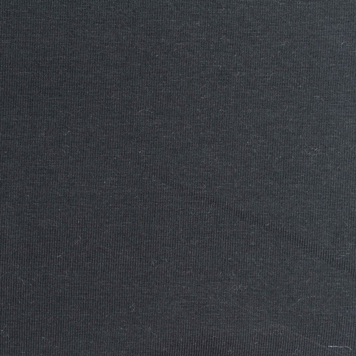 Cotton Stretch Jersey Knit Fabric, 230 gsm — Black