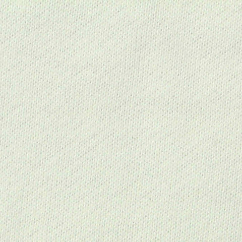 Brushed Cotton Polyester French Terry Fabric, 280 gsm — White