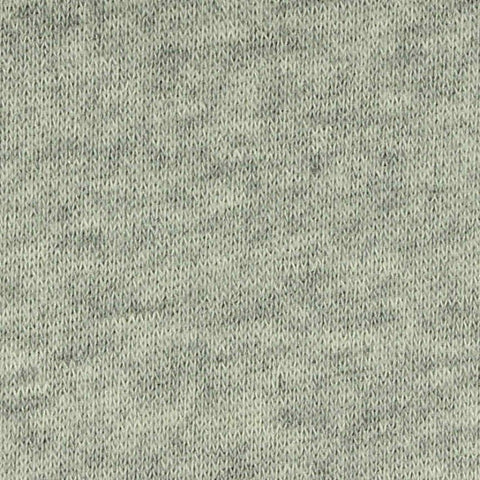 Light Grey Marl Jersey Knit, Polyester, 260 gsm