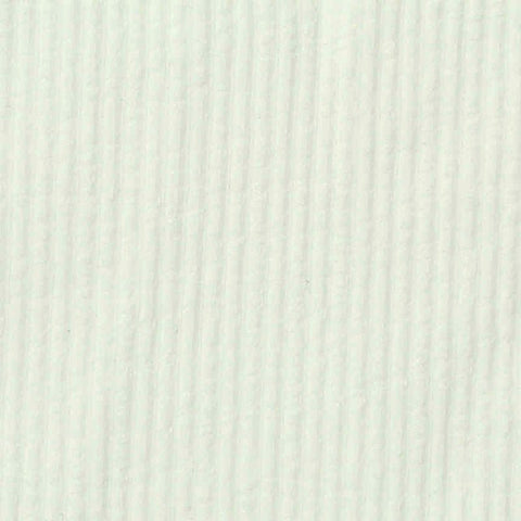 Cotton Nylon Stretch Rib Knit Fabric, 310 gsm — Green