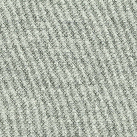 Light Grey Marl Piqué Knit, Cotton-Poly