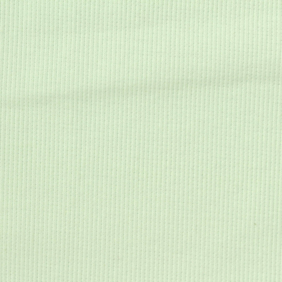 Cotton Stretch Rib Knit Fabric, 180 gsm, 120 cm — Green