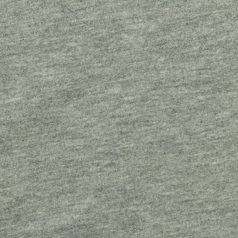 Heather Grey Marl French Terry, Poly-Cotton, 210 gsm, 180 cm