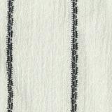 Black Vertical-Stripe Crepe, Polyester — texture