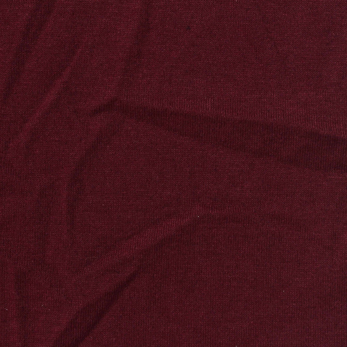Cotton Polyester Jersey Knit Fabric, 158 gsm, 155 cm — Red