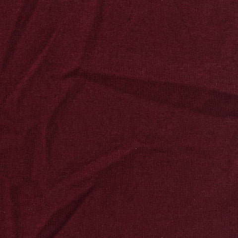 Cotton Polyester Jersey Knit Fabric, 158 gsm, 155 cm — Red