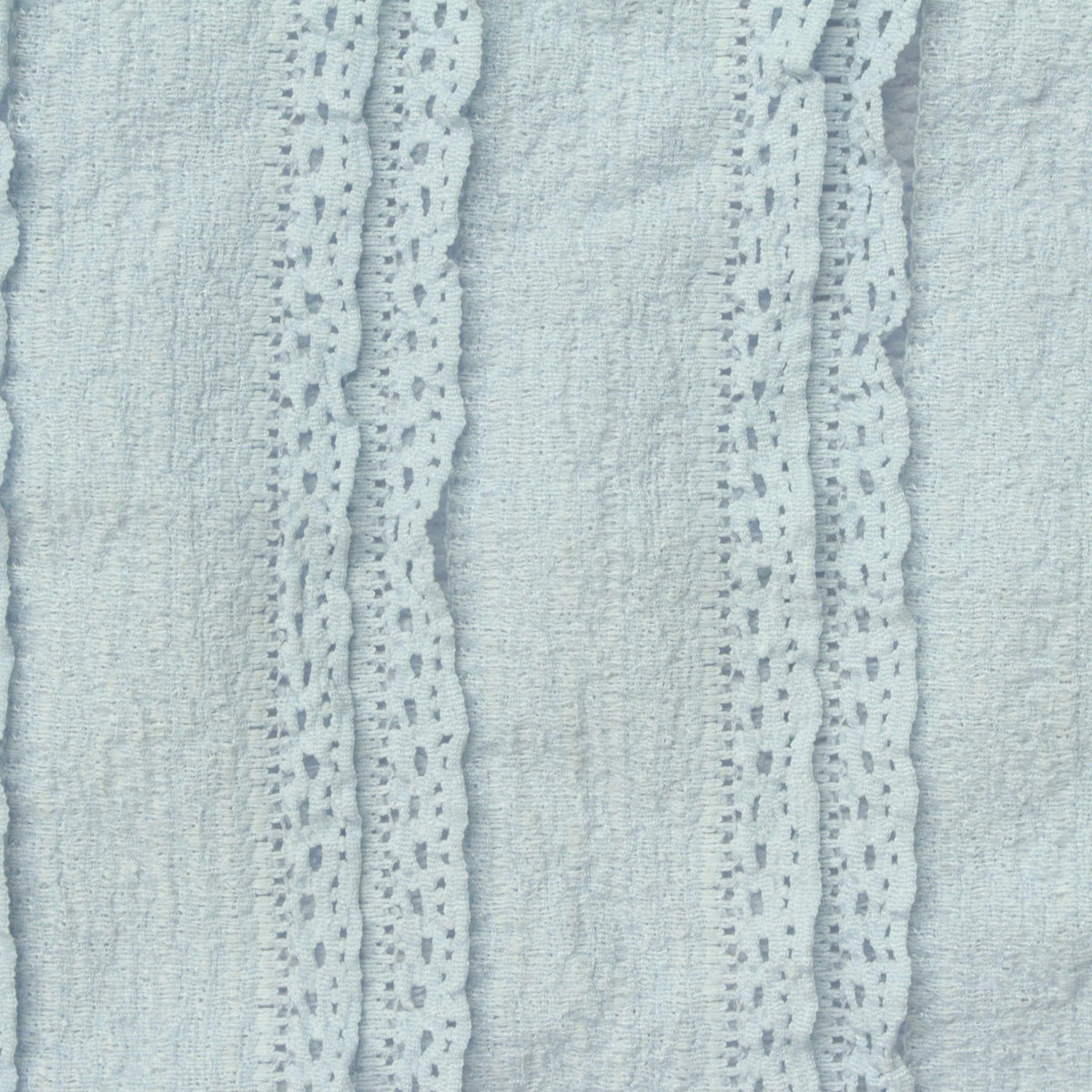 Polyester Stretch Crepe Fabric, 206 gsm, 158 cm — Blue