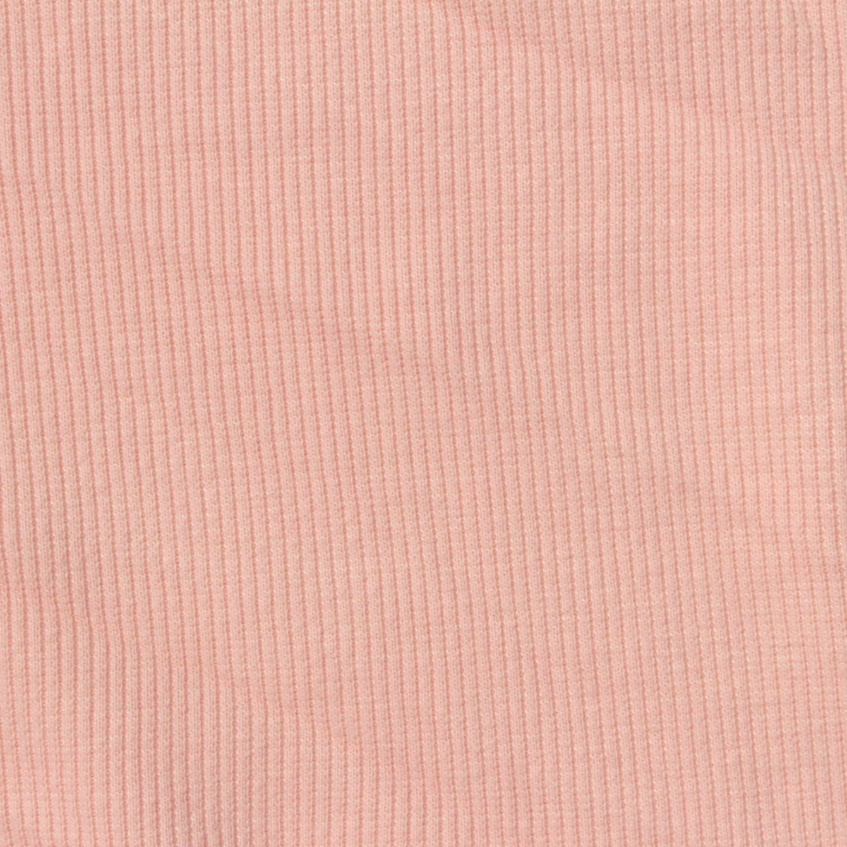 Polyester Cotton Stretch Rib Knit Fabric, 317 gsm, 120 cm — Pink