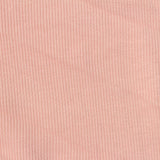 Polyester Cotton Stretch Rib Knit Fabric, 317 gsm, 120 cm — Pink