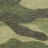 Green Camo French Terry, Polyester — texture