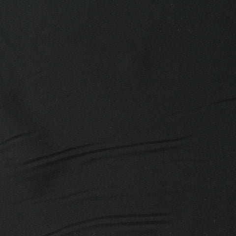 100% Polyester Knit Fabric, 60 gsm, 155 cm — Black