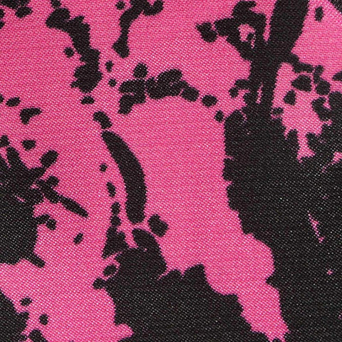 Pink Abstract Satin, Polyester