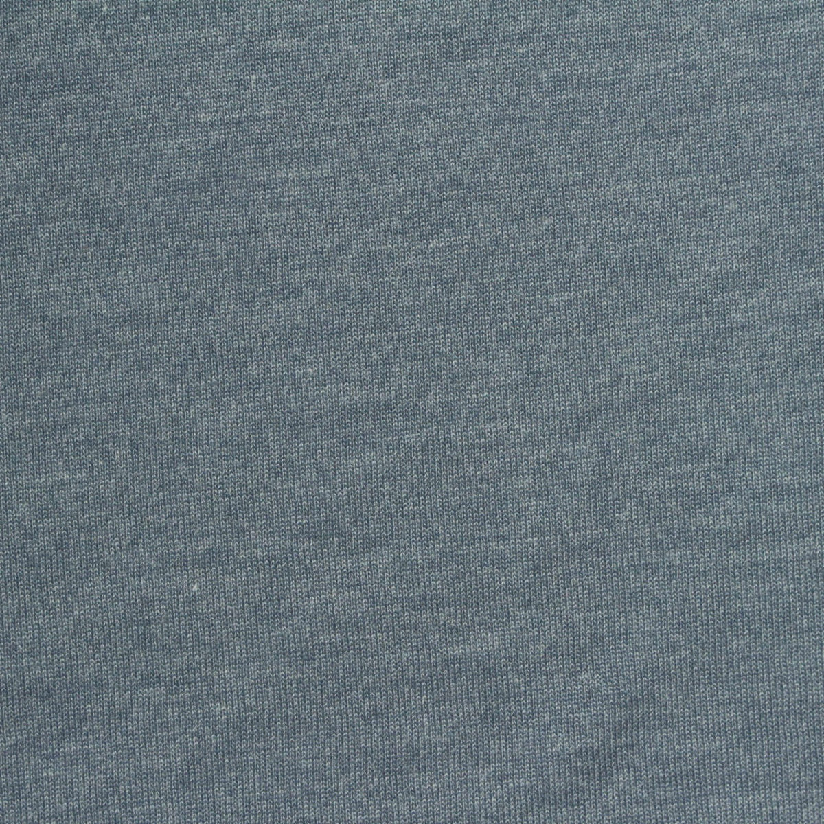 Heathered Blue-Grey Marl Jersey Knit, Poly-Viscose