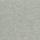 Light Grey Marl Rib Knit, Poly-Cotton