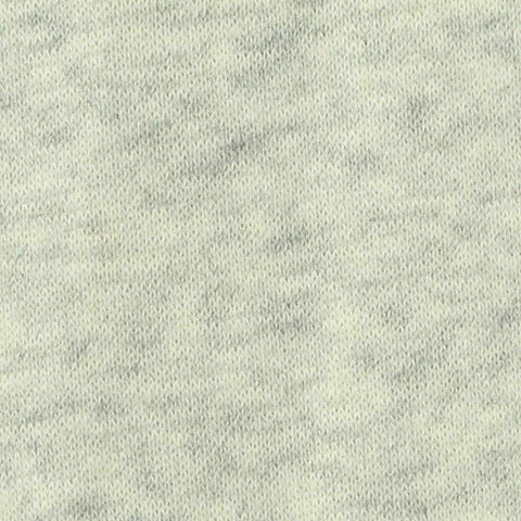 Light Grey Marl French Terry, Cotton-Poly, 247 gsm