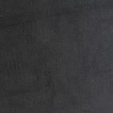 Polyester Stretch Faux Suede Fabric, 310 gsm, 154 cm — Black