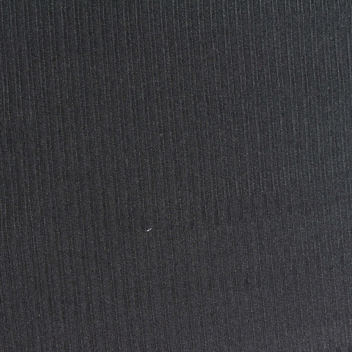 Grey Vertical-Stripe Rib Knit, Polyester, 156 gsm