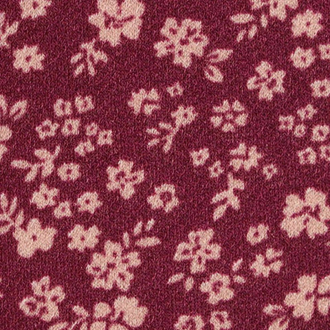 Beige Floral Knit, Polyester