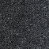 Dark Grey Tone-on-Tone Interlock Knit, Polyester — texture