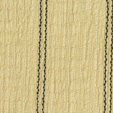 Black Vertical-Stripe Crepe, Polyester — texture