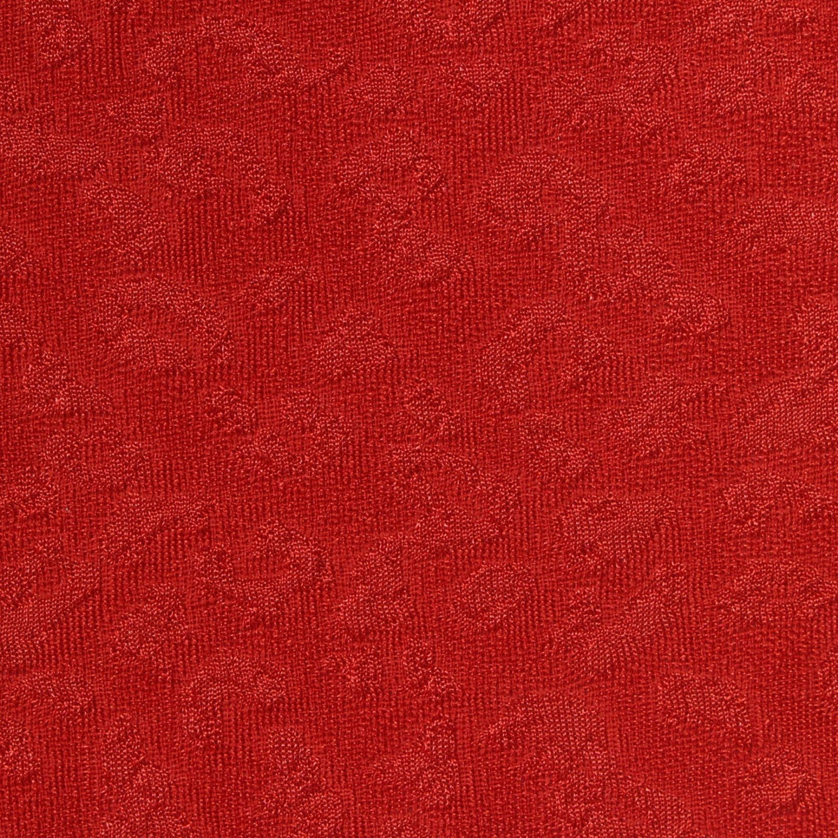 Red Tone-on-Tone Interlock Knit, Polyester