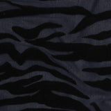 Black Animal Print Mesh, Nylon