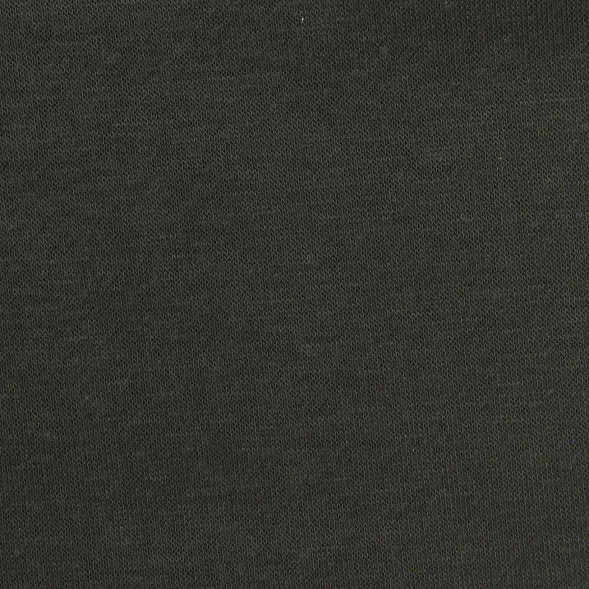 Brushed Polyester Cotton French Terry Fabric, 220 gsm, 185 cm — Green