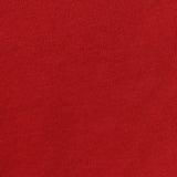 Brushed Cotton Polyester French Terry Fabric, 228 gsm, 182 cm — Red
