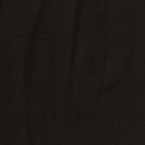 Jersey Knit Fabric, 300 gsm, 170 cm — Black