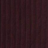 Brushed Polyester Viscose Stretch Rib Knit Fabric, 270 gsm, 150 cm — Red