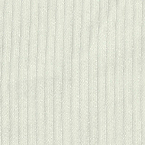 Off-White Ribbed Rib Knit, Viscose