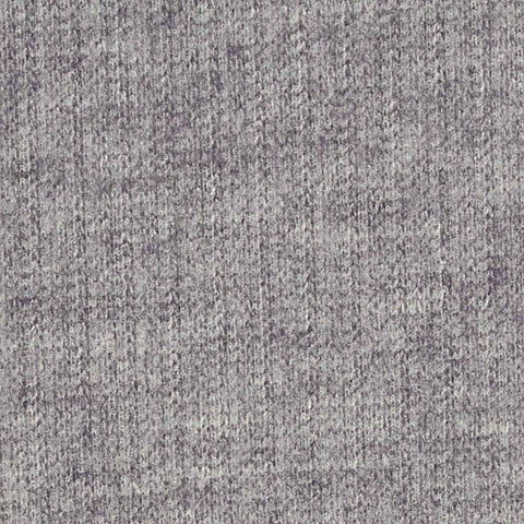 Heather Grey Marl Rib Knit, Viscose-Poly, 275 gsm