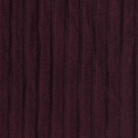 Brushed Polyester Viscose Stretch Rib Knit Fabric, 250 gsm, 150 cm — Purple