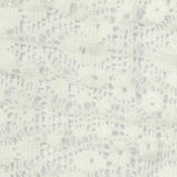 White Floral Crepe, Polyester — texture