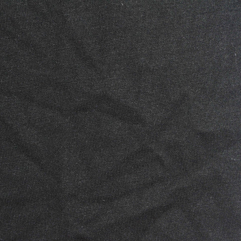 Polyester Viscose Stretch French Terry Fabric, 248 gsm, 165 cm — Grey