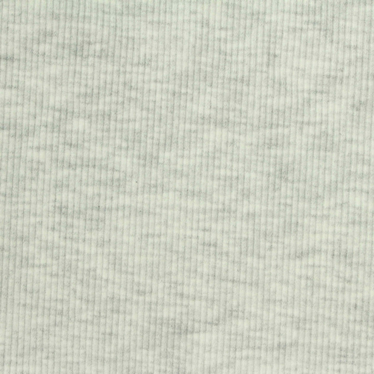 Light Grey Marl Rib Knit, Polyester