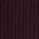 Brushed Polyester Viscose Stretch Rib Knit Fabric, 270 gsm, 140 cm — Purple