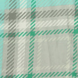 Light Green Plaid Milk Silk Knit, Polyester