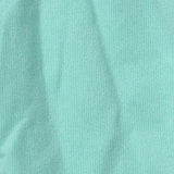 Brushed Polyester Stretch Milk Silk Knit Fabric, 160 gsm, 170 cm — Green — texture