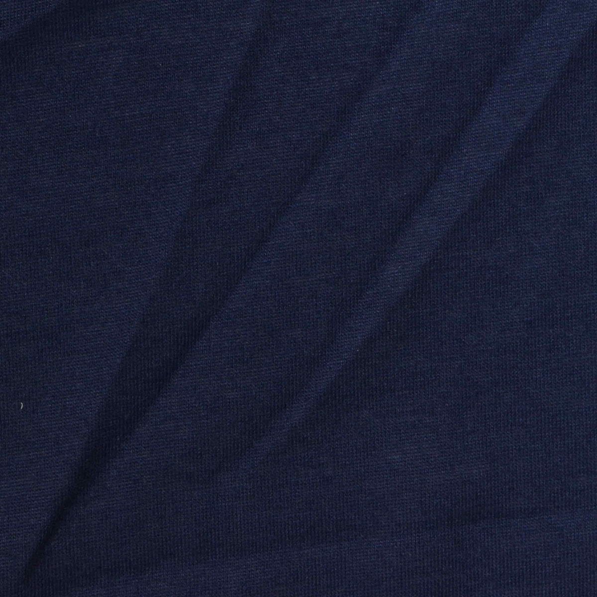 100% Polyester Jersey Knit Fabric, 156 gsm, 165 cm — Navy