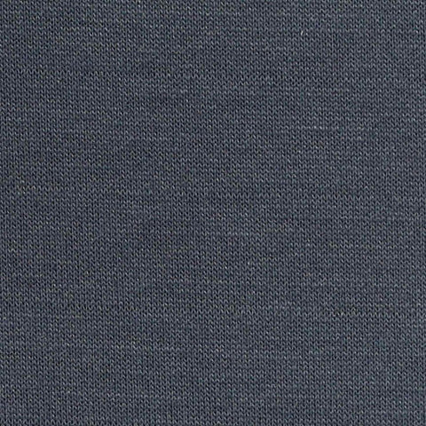 Cotton Polyester Stretch Scuba Knit Fabric, 342 gsm, 172 cm — Navy