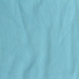 Polyester Stretch Rib Knit Fabric, 250 gsm, 144 cm — Blue
