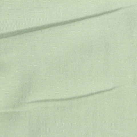 Polyester Stretch Milk Silk Knit Fabric, 183 gsm, 170 cm — Green