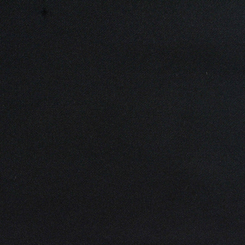 Brushed Polyester Stretch Velvet Fabric, 255 gsm, 190 cm — Black
